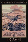 Poster di viaggio d'epoca