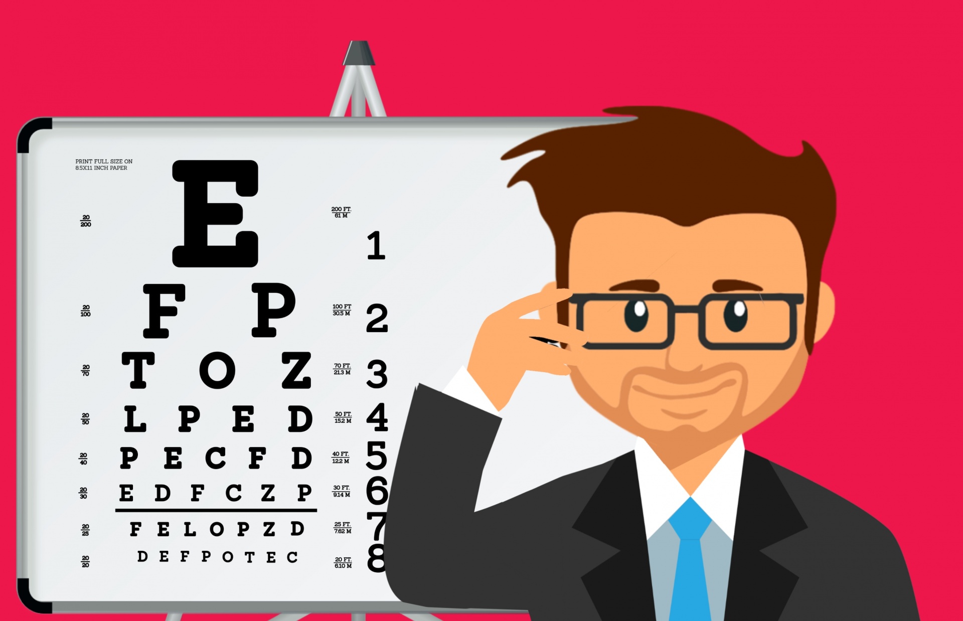 test ocular umoristic deficiență de vedere a vitaminei a