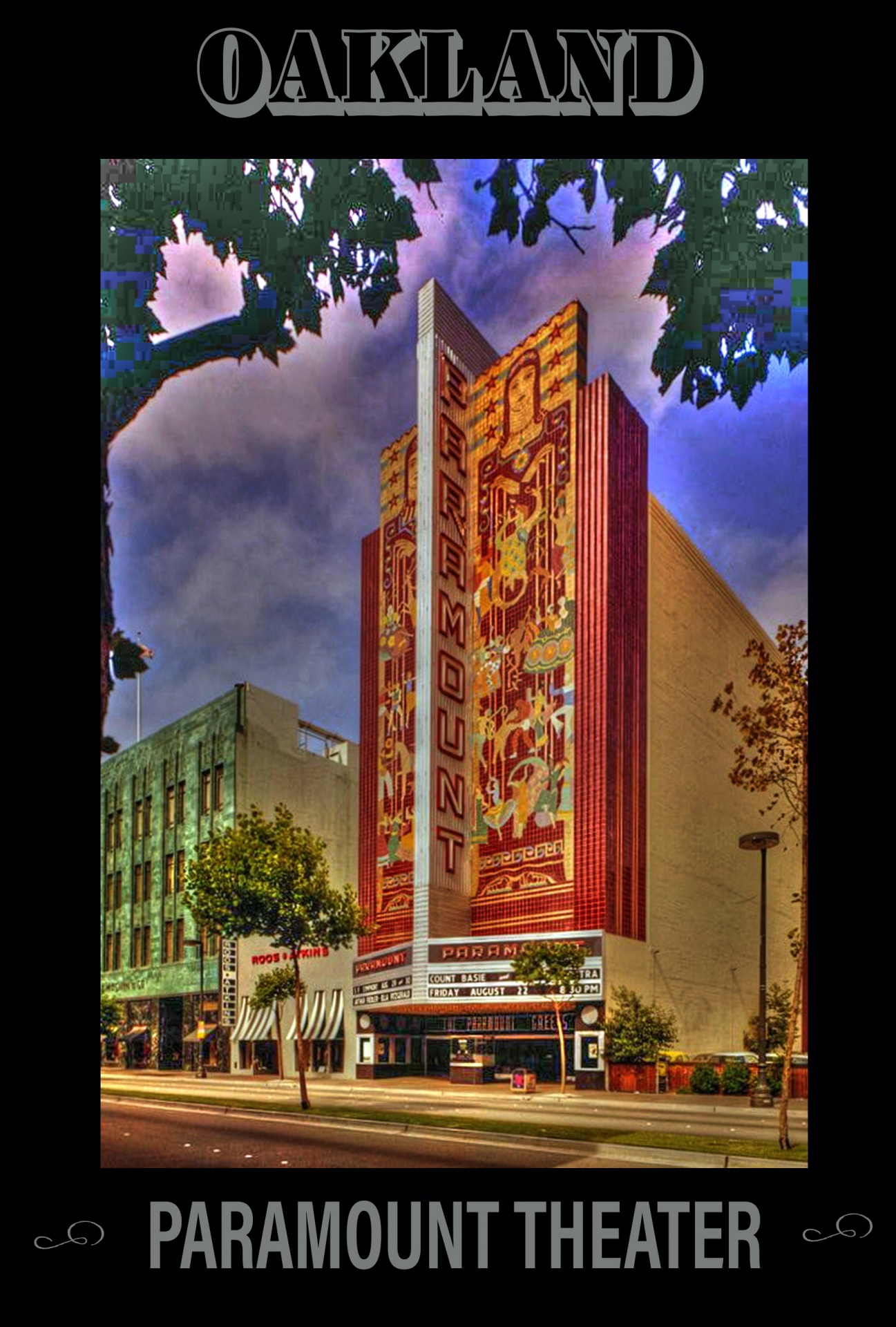 Paramount Theater In Oakland, Calif