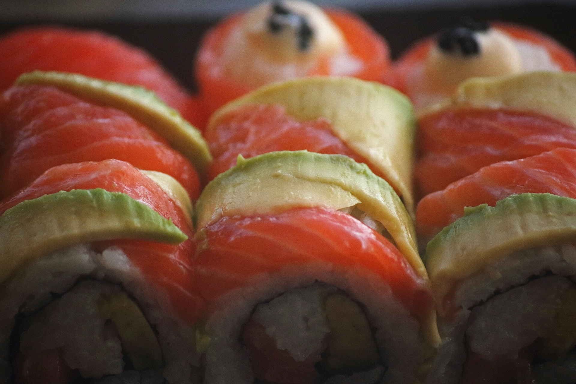 Ansicht von Artikeln auf Sushi-Platte Kostenloses Stock Bild - Public ...