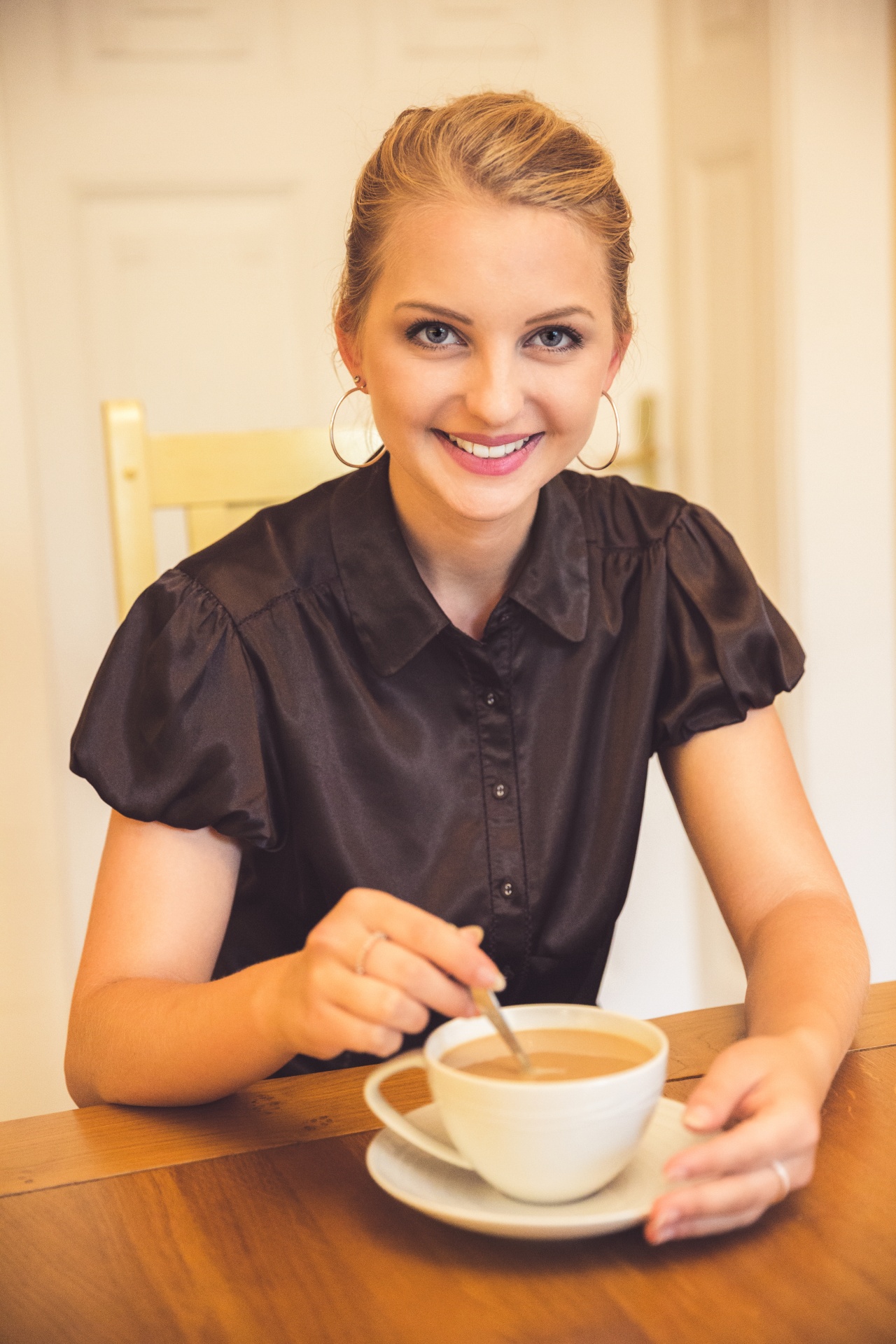 Woman With Coffee Free Stock Photo - Public Domain Pictures