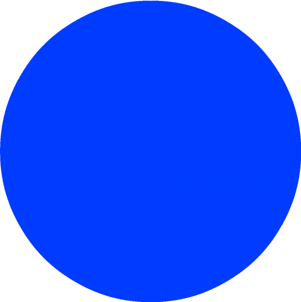 синий круг