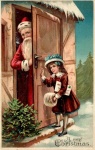 List Świętego Mikołaja z Wesołych Świąt