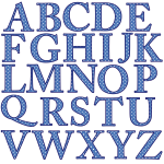 Буквы алфавита AZ