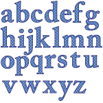 Litere alfabet AZ