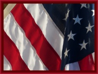 Bandeira americana artística