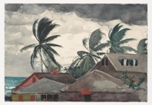 Orkaan Winslow Homer, Bahama's