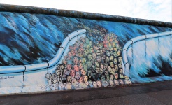 Mur de Berlin côté est galerie