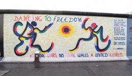 Galeria do lado leste do Muro de Berlim