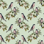 Bird Vintage Background Pattern