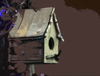 Birdhouse Artistic Affect