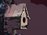 Birdhouse Artistic Affect