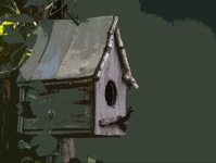 Birdhouse Affetto artistico