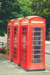 British phone booths