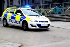 Carro de Polícia Britânica