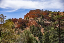 Paesaggio delle montagne di Bryce