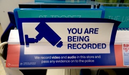 CCTV waarschuwingsbord