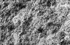 Texture de roche calcaire noir et blanc