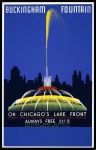 Chicago-Reise-Plakat