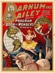 Cartel vintage de circo