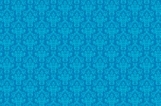 Damask Blue Wallpaper Background