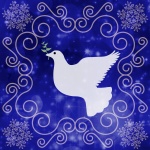 Dove of Peace Christmas Design