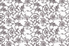 Ethnic floral pattern 5