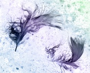 Fjädrar abstrakt färgglad bakgrund
