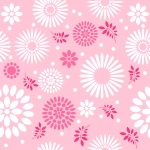 Blumentapetenmuster Hintergrund
