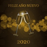 Fondo Feliz Año Nuevo 2020