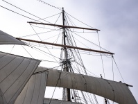Fore Sails pe o navă