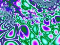 Fundal fractal în psihedelic