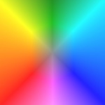 Gradient colors rainbow texture