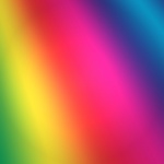 Gradiente de colores del arco iris