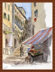 Stara ilustracja Bellagio