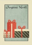 Joyeux Noël Weihnachtskartenplakat