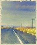 Eenzame snelweg