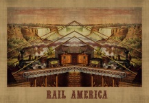 Plakat Rail America Travel