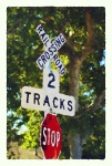 Railroad Track Signs