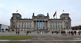Reichstag-byggnad i Berlin