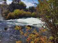 Řeka na podzim