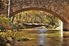 Rock Creek Bridge in autunno