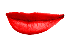 Rote lippen