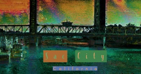 Sacramento-Reise-Plakat