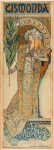 Poster vintage di Sarah Bernhardt