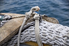 Ship rope and net