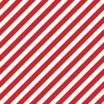 Stripes Diagonal Red White