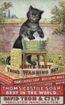 Кастильское мыло Тома Черная кошка 1907