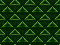 Triangle Pattern in Green Color
