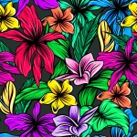 Vibrant Flowers Background